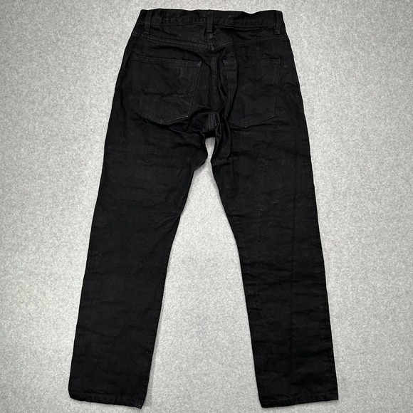 Imogene and Willie Henry Lot 1 Black Vidalia Mills Denim Jeans Mens 30 USA Made - Picture 3 of 8